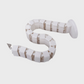 Durable Plastic Cable Management Spine in White