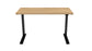 heritage desk in beige and black