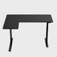 L-Shaped Ergonomic Height Adjustable Table in Black