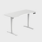 Ergonomic Curve Office Desk in White