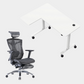 Carolina L-Shaped Height Adjustable Desk